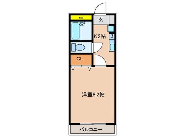 シャト－エトワ－ルの物件間取画像